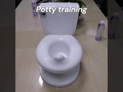 Children Toilet Training Baby Potty Toilet in White with OEM ODM Acceptable