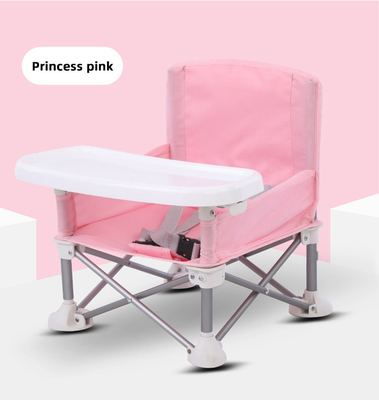 CPC Certificate Baby Dinner Chair Foldable Toddler Dining Chair For Home / Travel