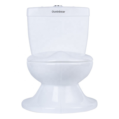 White Baby Potty Toilet Pure Color Potties Custom Logo Accepted Toilet Trainer