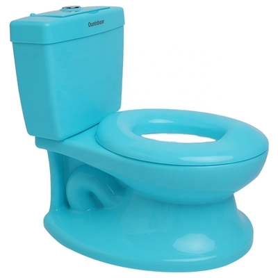 Blue Plastic Baby Training Potty with Custom Logo EN71 Test Certified