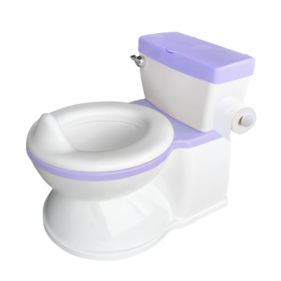 New Musical Baby Potty Training Toilet With Flush Sound Plastic Kids Toddler Size