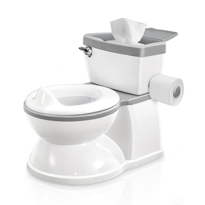 Grey Baby Potty Toilet with Removable Seat