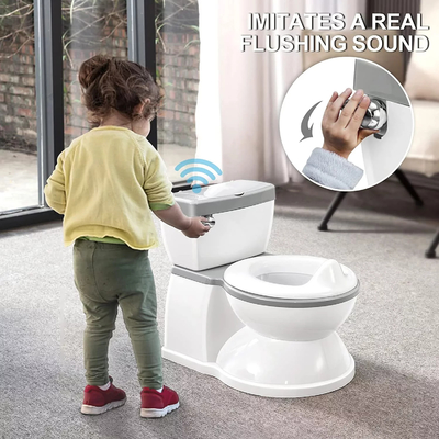 Grey Baby Potty Toilet with Removable Seat