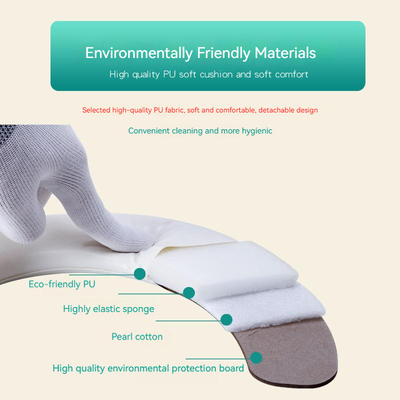 Soft Cushion Baby Toilet Seat Travel Potty Training Seat Kids Friendly PP Plastic
