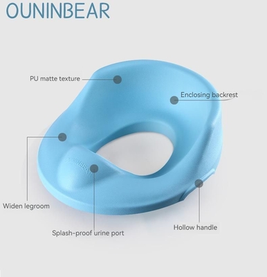 Eco-Friendly Bathroom Baby Toilet Seat For Child Potty Training Soft PU Material