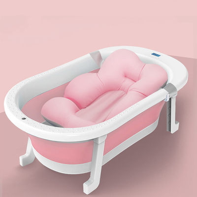 OEM/ODM Foldable Infant Bath Tub With Temperature Sensing  Safe And Stable