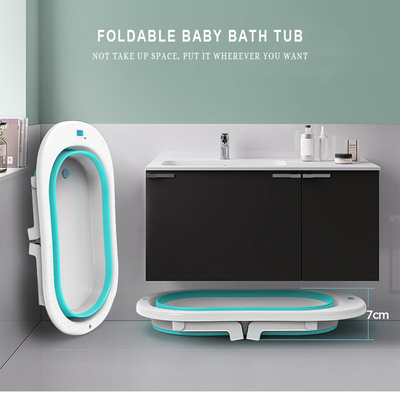 OEM/ODM Foldable Infant Bath Tub With Temperature Sensing  Safe And Stable