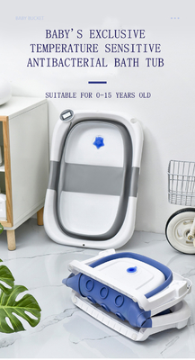 Multifunction Collapsible Baby Bathtub Household Safety Portable Plastic