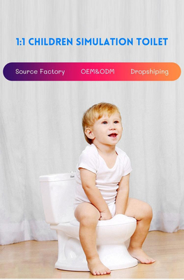 Printed Training Baby Potty Seat in Eco Friendly PP Customizable Colors Accepts Custom Logo