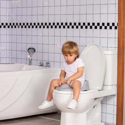 Portable Lightweight Baby Potty Training Seat Solid Pattern Type