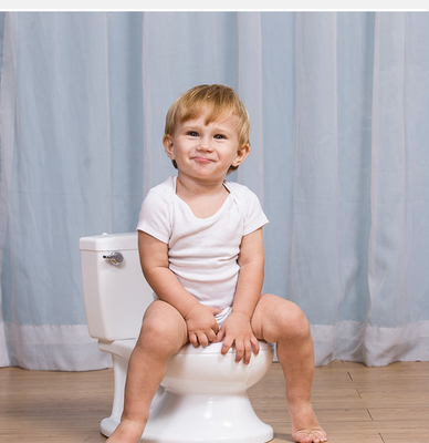 Solid Blue White Pink Baby Toilet Potty Trainer with EN71 Test Certification