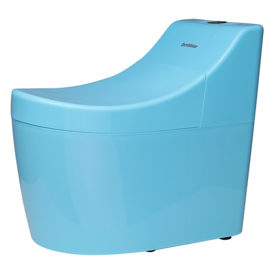 Blue Plastic Baby Training Potty Seat with Custom Logo EN-71 Certified Lightweight at 2.1kg