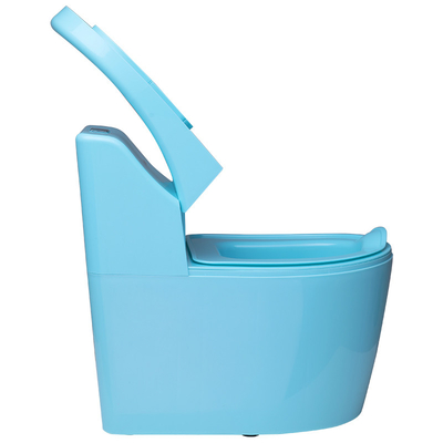Blue Plastic Baby Training Potty Seat with Custom Logo EN-71 Certified Lightweight at 2.1kg