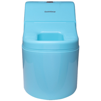 Blue Plastic Baby Training Potty Seat with Custom Logo EN-71 Certified Lightweight at 2.1kg