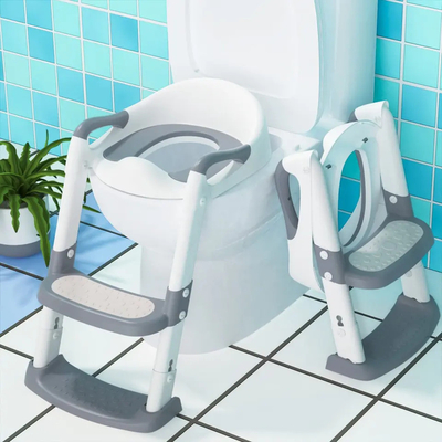 Luxury Toddler Potty Ladder Toilet Seat Ergonomic