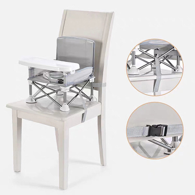 CPC Certificate Baby Dinner Chair Foldable Toddler Dining Chair For Home / Travel