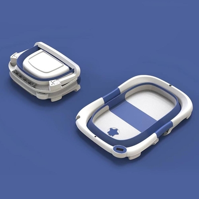 Anti Bacterial Large Folding Plastic Collapsible Bathtub Customized Logo