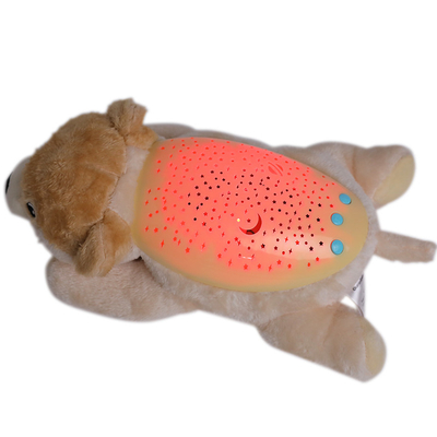 Colorful  Infant Sleep Soother Soft Plush Toy Cute Puppy Slumber Buddies