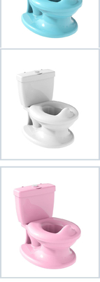 Eco Friendly Pink Printed Baby Potty Toilet With Custom Logo