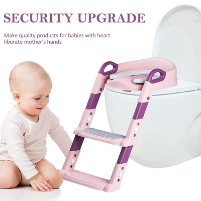 1-10 Years Old Children'S Baby Potty Training Ladder Step Up Seat Customized Logo