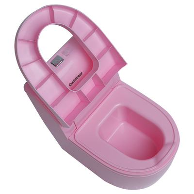Pink Plastic Baby Potty Seat for Customized Children Toilet Training with Custom Logo Accepted