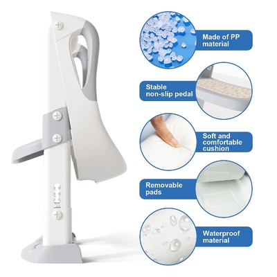 PP Plastic Children Potty Training Seat With Step Stool OEM&ODM  Acceptaple
