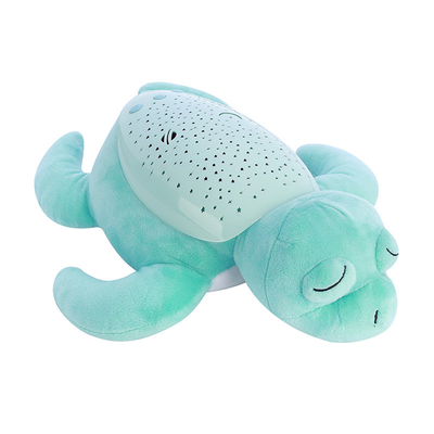 Preschoolers Cute Stuffed Animal Turtle With Musical Soother And Night Light