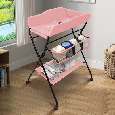 Height Adjustable Multi-Functional Baby Changing Station  Newborn Changing Table