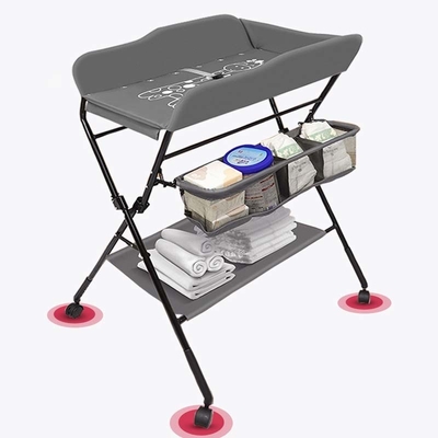 Height Adjustable Multi-Functional Baby Changing Station  Newborn Changing Table