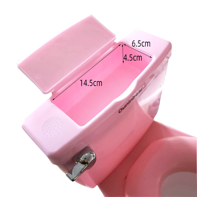 Printed Plastic Baby Potty Toilet Training Seat Pink Blue White Potty Seat with EN71 Certification