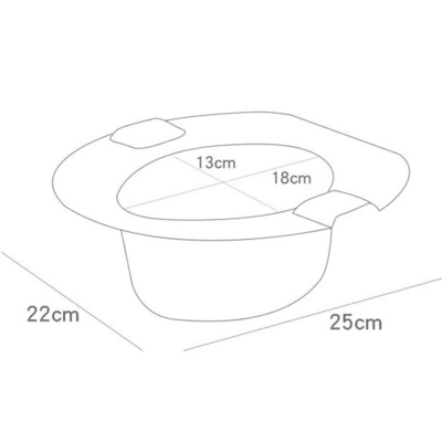 Customizable White Print Baby Training Potty Toilet with EN71 Test for Infant Toilet Training