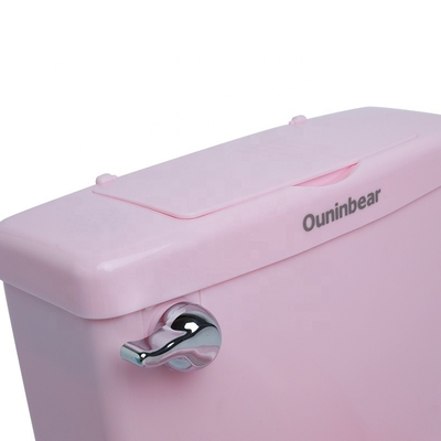 Pink and White Baby Potty Toilet with Customized Logo EN71 Certified Pure Color Design