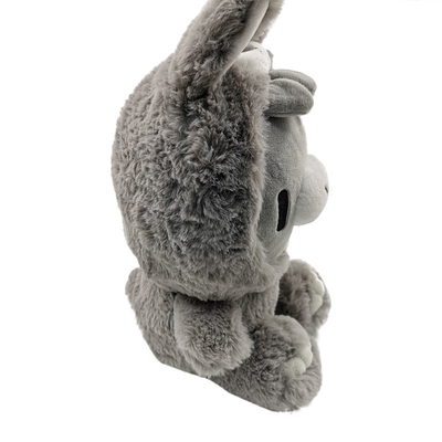 Height 11CM-30CM Small Grey Rabbit Plush Toy Personalized Stuffed Animals