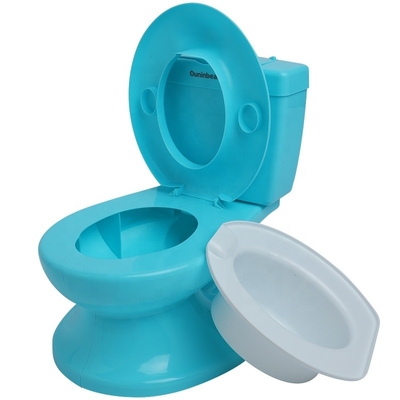 Eco Friendly Blue Pink White Baby Potty Toilet with Custom Logo for Effective Potty Training