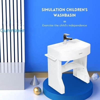 OEM ODM Acceptable CPC 2023 Style Emulation Hand Wash Stand For Children Baby Wash Basin