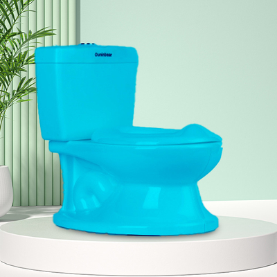 Customizable Logo White Blue Pink Baby Potty Trainer with EN71 Certification