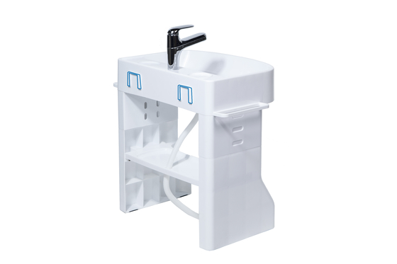Customization Children's Washstand Hand Basin Kids Play Sink With Running Water & Led Light