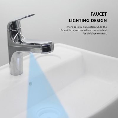 Safe Plastic White Children'S Bathroom Sink Baby Washstand Easy Installation