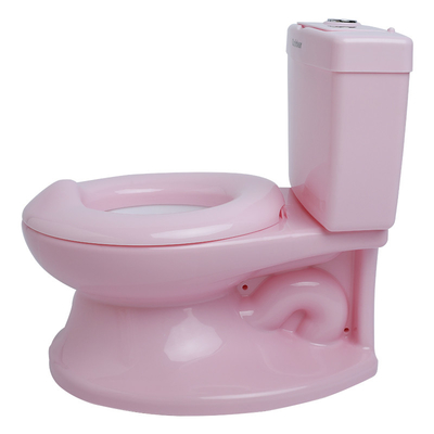 Printed Pink Baby Toilet Training Potty with Custom Logo - EN71 Certified Training Function