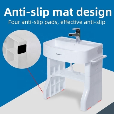 Simulated Baby Bathroom Hand Washing Basin Child Size Sink With Plastic Stand
