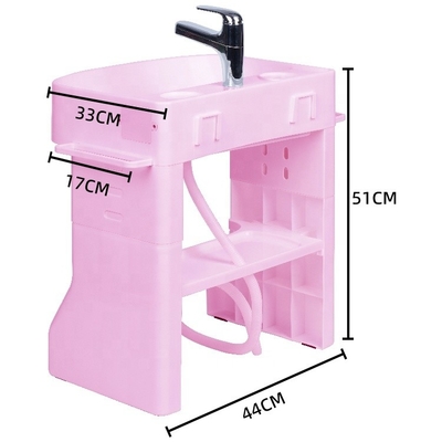 Simulated Baby Bathroom Hand Washing Basin Child Size Sink With Plastic Stand