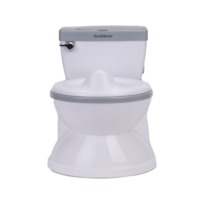 Gray Eco Friendly Baby Potty Toilet EN-71 Certified Training Seat with Customized Logo
