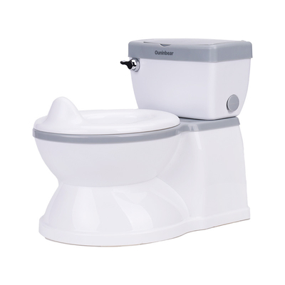 Gray Eco Friendly Baby Potty Toilet EN-71 Certified Training Seat with Customized Logo