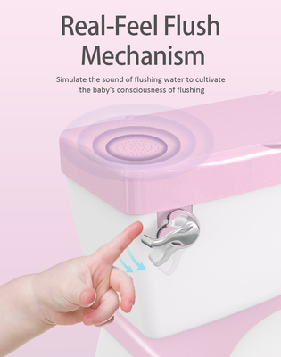 Custom Logo Baby Potty Toilet Trainer EN71 Certified Solid PP Plastic in Multiple Colors