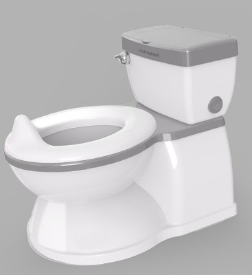 Custom Logo Baby Potty Toilet Trainer EN71 Certified Solid PP Plastic in Multiple Colors