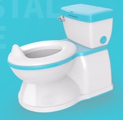 Custom Logo Baby Potty Toilet Trainer EN71 Certified Solid PP Plastic in Multiple Colors