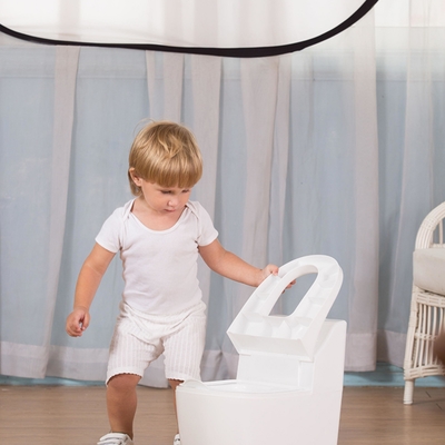 Customized Color Eco Friendly Baby Potty Toilet with EN-71 Certification and Logo Customization