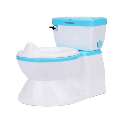 Printed Plastic Baby Potty Chair For Supermarkets All Season Bathroom Training Seat With Adorable Design