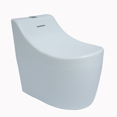 White Cradle Style Baby Potty Toilet with Print Pattern Accepts OEM EN71 Test Certified