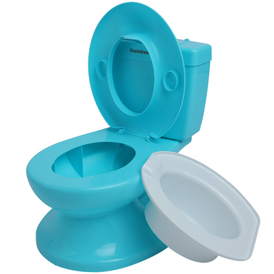 Blue Baby Potty Toilet Simulation Seat Lightweight PP Infant Care Training Potties